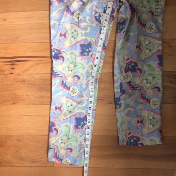Vintage Ralph Lauren Paisley Pants size 4 never worn. - Picture 6 of 8